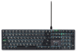 Клавиатура Оклик K953X механическая черный/серый USB Multimedia LED (1901086)