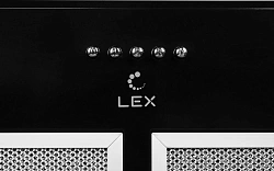 Вытяжка встраиваемая Lex GS Bloc P 900 BL черный управление: кнопочное (1 мотор)