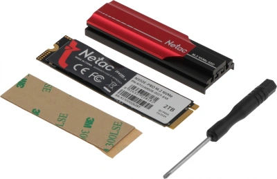 Накопитель SSD Netac PCIe 3.0 x4 2TB NT01N950E-002T-E4X N950E Pro M.2 2280