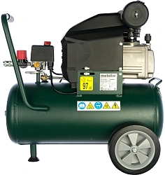 Компрессор поршневой Metabo Basic 250-24 W масляный 200л/мин 24л 1500Вт зеленый