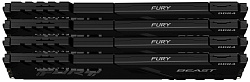 Память DDR4 4x8GB 3200MHz Kingston KF432C16BBK4/32 Fury Beast Black RTL Gaming PC4-25600 CL16 DIMM 288-pin 1.35В kit dual rank с радиатором Ret