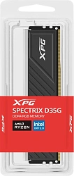 Память DDR4 16GB 3600MHz A-Data AX4U360016G18I-SBKD35G XPG Spectrix D35G RGB RTL Gaming PC4-28800 CL18 DIMM 288-pin 1.35В dual rank с радиатором Ret