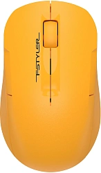 Мышь A4Tech Fstyler FG15C Air2 желтый оптическая 1200dpi беспров. USB для ноутбука 3but