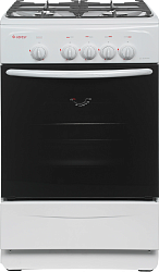 Плита Газовая Gefest CG 50М02 К73 белый (без крышки) реш.чугун