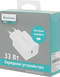 Сетевое зар./устр. Xenium X331 33W 3A+2.5A+2A+1.5A универсальное белый (CCX331CW/00)
