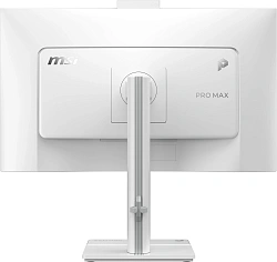 Моноблок MSI Pro MAX 27P Z 8MG-008 27" Full HD Ryzen 5 220 (3.2) 16Gb SSD512Gb Radeon 740M без ОС GbitEth WiFi BT клавиатура мышь Cam белый 1920x1080