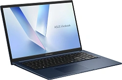 Ноутбук Asus Vivobook 17 X1704MA-AU035 Core 7 350 16Gb SSD512Gb Intel Graphics 17.3" IPS FHD (1920x1080) без ОС blue WiFi BT Cam (90NB17V2-M001D0)