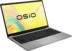 Ноутбук Osio FocusLine F140i-009 Core i5 1235U 16Gb SSD512Gb Intel Iris Xe graphics 14" IPS FHD (1920x1080) Windows 11 Home grey WiFi BT Cam 6000mAh