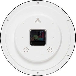 Часы настенные аналоговые Бюрократ WallC-R78PN D29см черный (WALLC-R78PN29/BLACK)