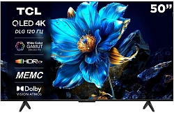 Телевизор QLED TCL 50" 50P7K черный 4K Ultra HD 60Hz DVB-T DVB-T2 DVB-C DVB-S DVB-S2 USB WiFi Smart TV (RUS)