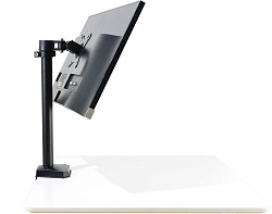 Кронштейн для мониторов ЖК Buro M3 черный 15"-27" макс.9кг крепление к столешнице поворот и наклон