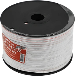 Кабель Premier 2.4C2V BC WT 100м. белый (21-001 100)