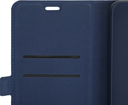 Чехол (флип-кейс) DF для Samsung Galaxy A02 sFlip-85 синий (DF SFLIP-85 (BLUE))