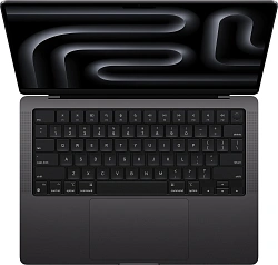 Ноутбук Apple MacBook Pro A2992 M3 Pro 11 core 18Gb SSD512Gb/14 core GPU 14.2" Liquid Retina XDR (3024x1964) macOS black WiFi BT Cam (MRX33HN/A)