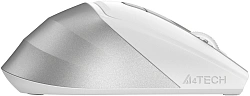 Мышь A4Tech Fstyler FG45CS Air2 белый/серебристый оптическая 2000dpi silent беспров. USB для ноутбука 7but (FG45CS AIR2 USB (SILVER WHITE))