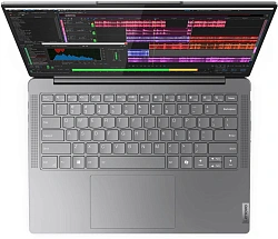 Ноутбук Lenovo Yoga Slim 7 14IMH9 Core Ultra 5 125H 16Gb SSD512Gb Intel Arc 14" OLED WUXGA (1920x1200) без ОС grey WiFi BT Cam (83CV00EARK)