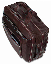 Сумка дорожная Piquadro BLUE SQUARE (BV2960B2/MO) 23x51x38.5см 3.18кг. кожа коричневый
