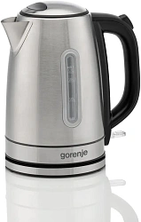 Чайник электрический Gorenje K17DS 1.7л. 2200Вт серебристый корпус: металл