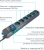 Сетевой фильтр Pilot S-MAX 5м (6 розеток) серый (коробка) Сетевой фильтр Pilot S-MAX 5м (6 розеток) серый (коробка)