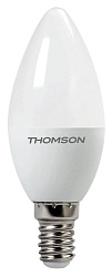 Лампа светодиодная Thomson Candle TH-B2014 6Вт цок.:E14 свеча 220B св.свеч.бел.нейт. C (упак.:1шт)