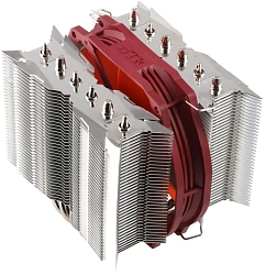 Устройство охлаждения(кулер) Thermalright Silver Arrow 130 Soc-AM5/AM4/1151/1200/2066/2011/1700 красный 4-pin 19-23dB Al+Cu 240W 600gr Ret (SILVER-ARROW-130)