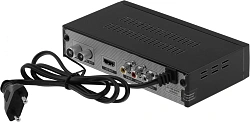 Ресивер DVB-T2 Cadena CDT-2315SB черный