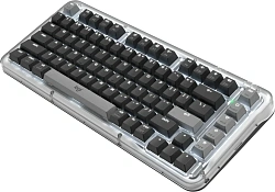 Клавиатура Logitech K75M механическая графитовый USB беспроводная BT/Radio Multimedia (подставка для запястий) (920-013299)