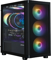 Корпус Zalman M4 SE черный без БП mATX 6x120mm 2xUSB2.0 1xUSB3.0 audio bott PSU