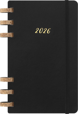 Еженедельник Moleskine SPIRAL Large 130х210мм PP 200стр. спираль черный
