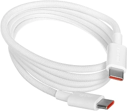 Кабель Xiaomi BHR087KGL USB Type-C (m)-USB Type-C (m) 1м белый