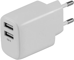Сетевое зар./устр. Buro BUWH1 15.5W 3.1A 2xUSB универсальное белый (BUWH15S200WH)