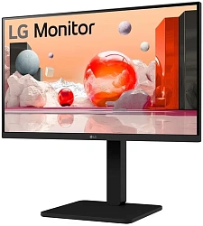 Монитор LG 23.8" 24BA550-B черный IPS LED 5ms 16:9 HDMI M/M матовая HAS Piv 1300:1 250cd 178гр/178гр 1920x1080 100Hz VGA DP FHD 4.45кг