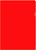 Папка-уголок Бюрократ -E310N/1RED непрозрачный A4 пластик 0.18мм красный