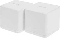 Бесшовный Mesh роутер Mercusys Halo H60X(2-pack) AX1500 10/100/1000BASE-TX белый (упак.:2шт)