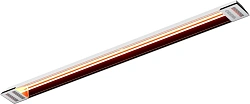 Обогреватель инфракрасный Cadena GLW-2,0 2000Вт серый/белый