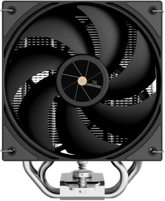 Устройство охлаждения(кулер) Thermalright Assassin X 120 R Digital Soc-AM5/AM4/1200/1700/1851 черный 4-pin 29.8dB Al+Cu LCD Ret (AX120-R-DIGITAL-BL)