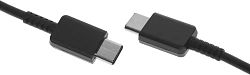 Кабель Samsung EP-DA705BBRGRU USB Type-C (m)-USB Type-C (m) 1м черный (упак.:1шт)