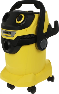 Строительный пылесос Karcher WD 5 V-25/5/22 1100Вт (уборка: сухая/сбор воды) желтый