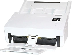 Сканер протяжный Avision AD345GL (000-1093-02G) A4 белый/черный