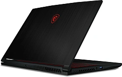 Ноутбук MSI GF63 Thin 12UC-1036XRU Core i5 12450H 16Gb SSD512Gb NVIDIA GeForce RTX 3050 4Gb 15.6" IPS FHD (1920x1080) FreeDOS black WiFi BT Cam (9S7-16R821-1036)