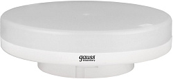 Лампа светодиодная Gauss Elementary GX53 15Вт цок.:GX53 таблетка 220B св.свеч.бел.нейт. (упак.:10шт) (83825)