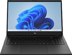 Ноутбук IRU Planio 15ING N-series N100 16Gb SSD512Gb Intel UHD Graphics 15.6" IPS FHD (1920x1080) Windows 11 Pro 64 black WiFi BT Cam 6000mAh (2140847)