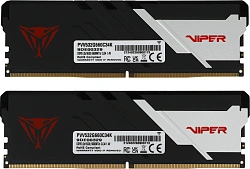 Память DDR5 2x16Gb 6600MHz Patriot PVV532G660C34K Viper Venom RTL Gaming PC5-52800 CL34 DIMM 288-pin 1.4В kit с радиатором Ret