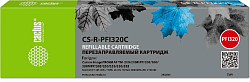 Картридж перезаправляемый струйный Cactus CS-R-PFI320C PFI-320C голубой (260мл) для Canon imagePrograf TM-200/200MFP/205/300/300MFP/305/250/255/350/355 без чипа
