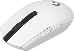 Мышь Logitech G304 Lightspeed белый оптическая 12000dpi беспров. USB 5but (910-005295)