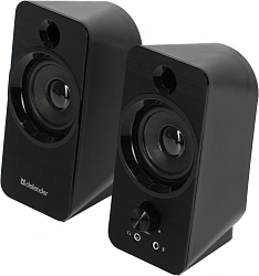 Колонки Defender SPK-190 2.0 черный 8Вт портативные