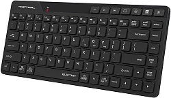 Клавиатура A4Tech Fstyler FBK26C AS черный USB беспроводная BT/Radio slim Multimedia (FBK26C AS)