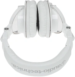Наушники мониторные Audio-Technica ATH-M50X 1.2м белый проводные оголовье (15117335)