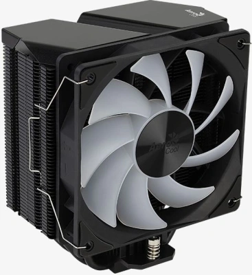 Устройство охлаждения(кулер) Aerocool Rime 4 ARGB Soc-AM5/AM4/1200/1700/1851 черный 4-pin 17-34dB Al+Cu 230W Ret