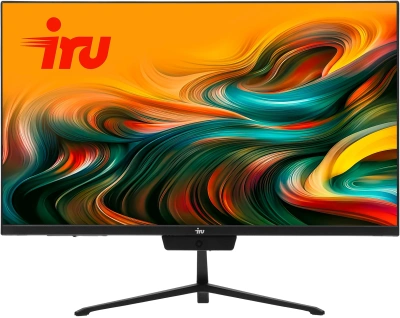 Моноблок IRU P233 23.8" Full HD i3 1220P (3.3) 16Gb SSD512Gb CR без ОС GbitEth WiFi BT 90W Cam черный 1920x1080